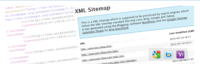 キャプチャー、GoogleXMLSitemaps